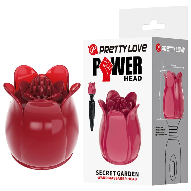 Tête de Massage PowerWand Rose - Pretty Love