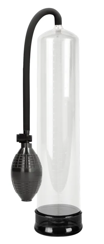Pompe à pénis CLASSIC XL 30 x 6.5 cm Transparente