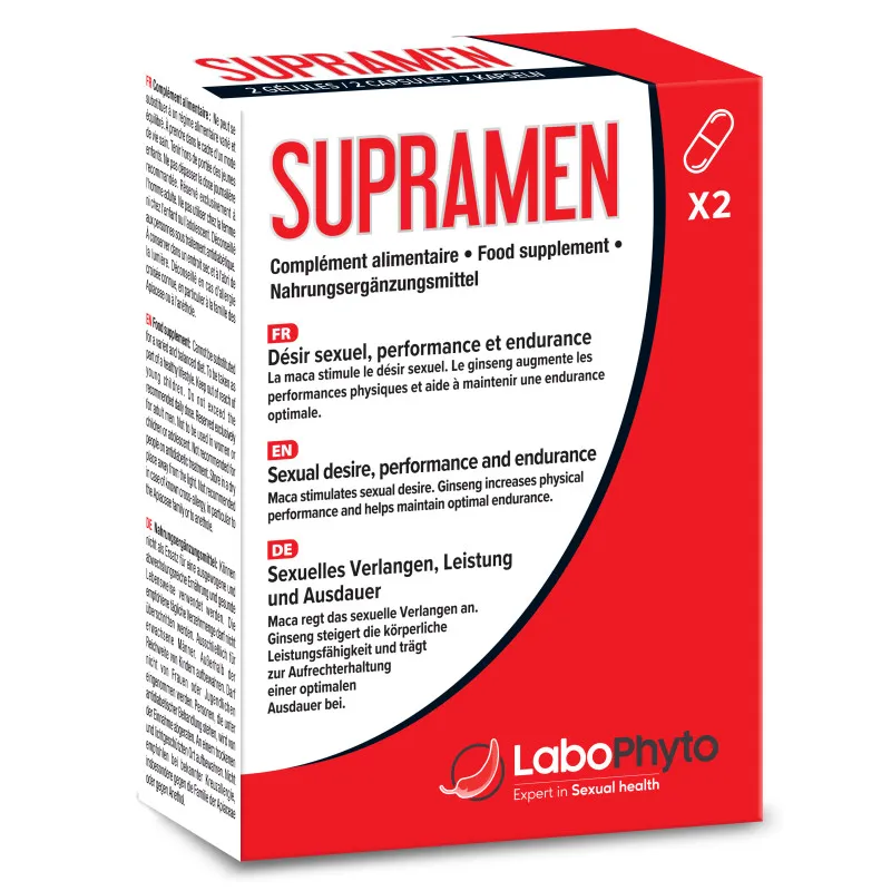 Stimulant SUPRAMEN 2 gélules