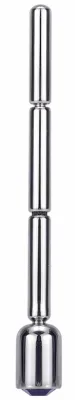 Bijou d'urètre THIN DIAMOND 6cm - Diamètre 4mm Bleu