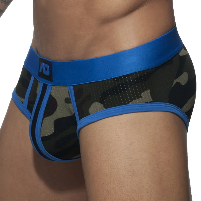 Slip CAMO STRIPE Bleu