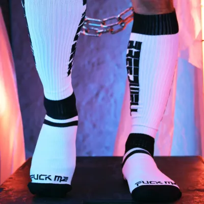Chaussettes hautes ETERNITY Breedwell Noir-Blanc