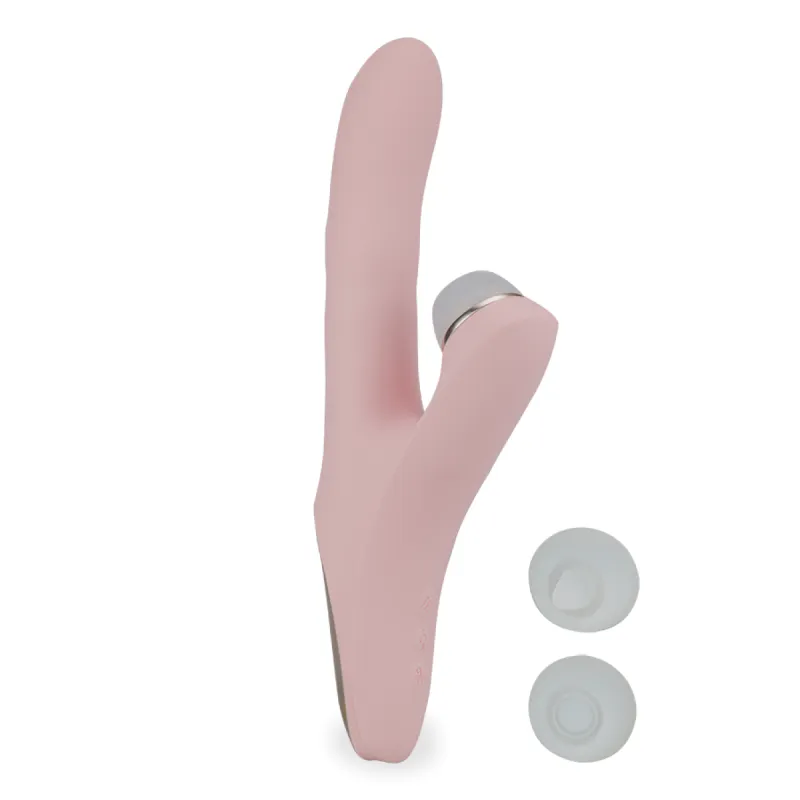 vibromasseur rabbit rotatif et 3 becs stimulants Absolute
