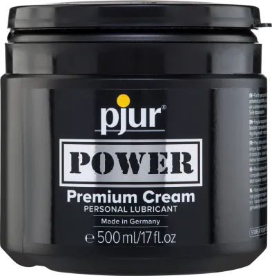 Crème lubrifiante POWER Pjur 500ml