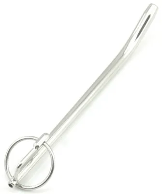 Tige d'urètre percée en métal BENTY M 15cm - Diamètre 7.5mm