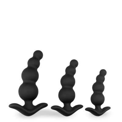 Set de 3 plugs chapelets anaux Simon