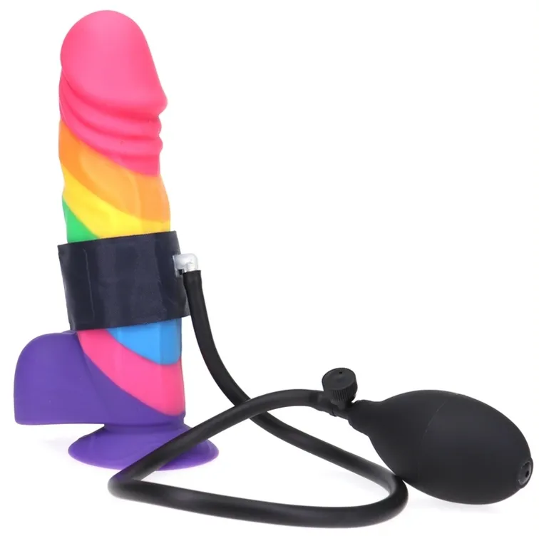 Anneau gonflable STRAP INFLAT pour Pénis et Testicules