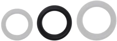 Cockring en silicone THE COLLAR Medium 45 mm Noir