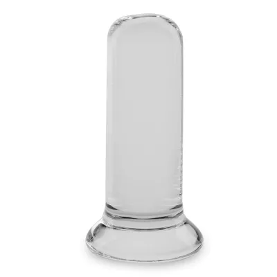 Plug anal en verre 9,5 cm