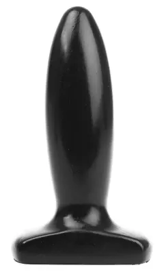 Plug anal SLIM L I Love Butt 14 x 4.8 cm Noir