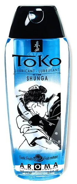 Lubrifiant aromatisé Shunga TOKO Fruits exotiques 165mL
