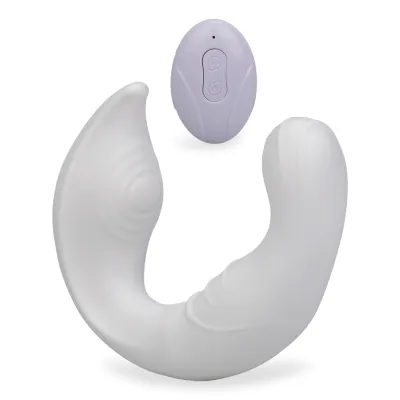 Vibromasseur de couple 2-en-1 point G et clitoris