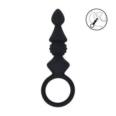 Sonde Anale Ribbed Silicone