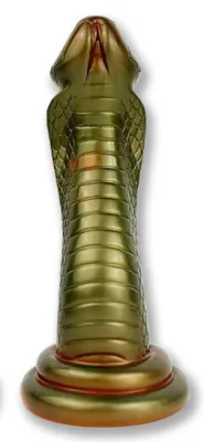 Gode Serpent KOBRA 19 x 6cm Vert