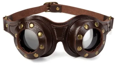 Paire de lunettes MOTOR Marron