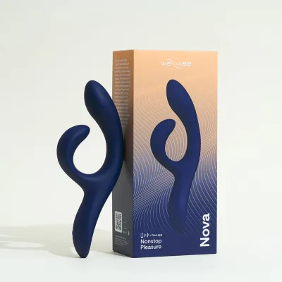 Rabbit Connecté We Vibe Nova 2 - 8,5 cm Bleu