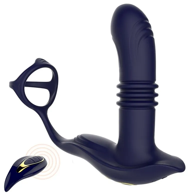 Stimulateur de prostate avec poussée THRUN 12 x 3.2cm
