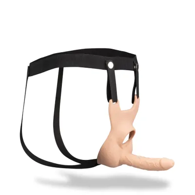 Gode ceinture harnais double pénétration