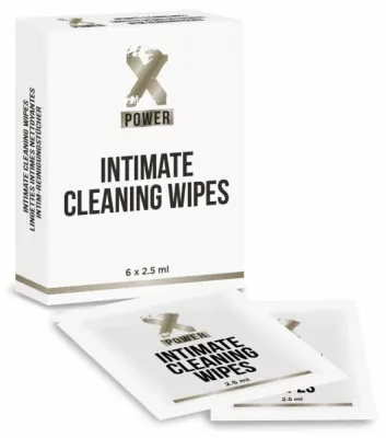 Lingettes nettoyantes INTIMATE CLEANING x6 2.5ml