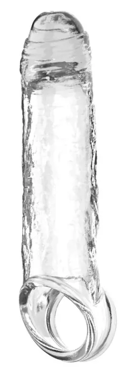 Gaine de pénis MINI UNCUT 13 x 4 cm Transparente