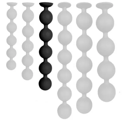 Chapelet anal BULBY BUTT L 36 x 5.7 cm Noires