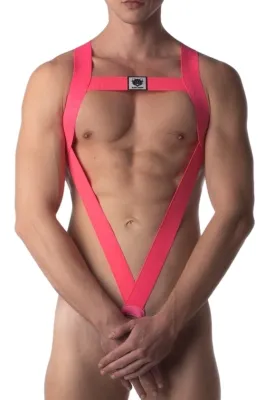 Barcode Berlin Harnais Body IKEM Rose