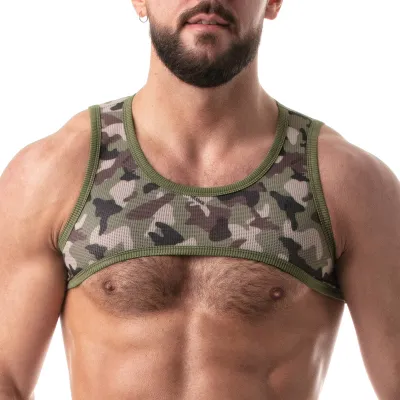 Harnais en tissu CAMO WARRIOR Camouflage