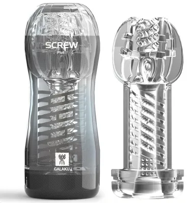 Masturbateur SCREW III Galaku Gris