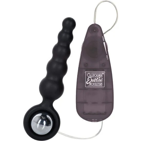 Plug Anal Vibrant Booty Call Booty Shaker Noir - Calexotics