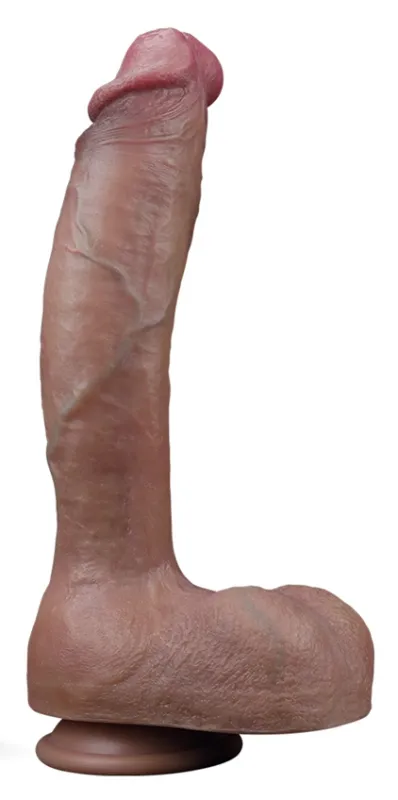 Gode réaliste NATURE COCK Veiny 20 x 5cm Métis