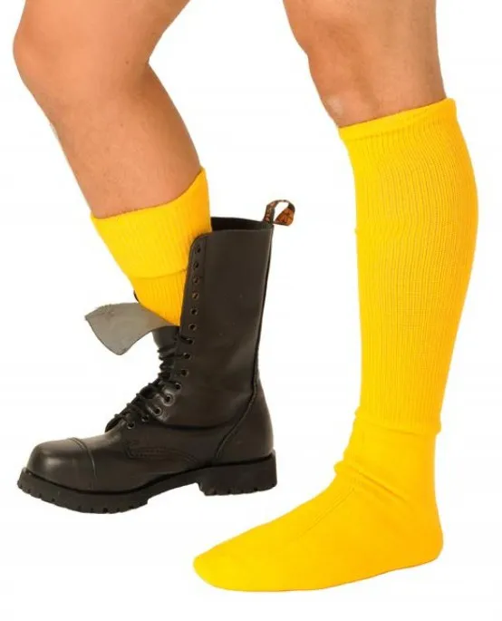 Fist Chaussettes BOOT Jaune
