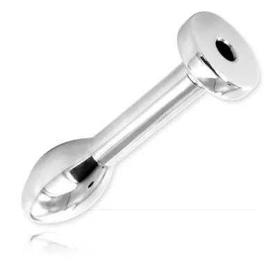 Plug Urètre Percé Teardrop Metal 4.5 cm x 12 mm
