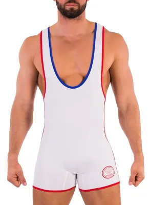 Barcode Berlin Combinaison Singlet ALLAN Blanc