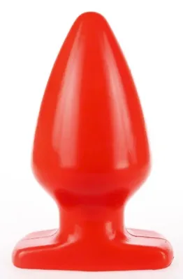 Plug anal FAT L I Love Butt 15.5 x 9 cm Rouge