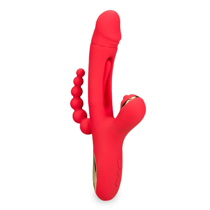Vibromasseur rabbit fllapping triple stimulation Fireworks