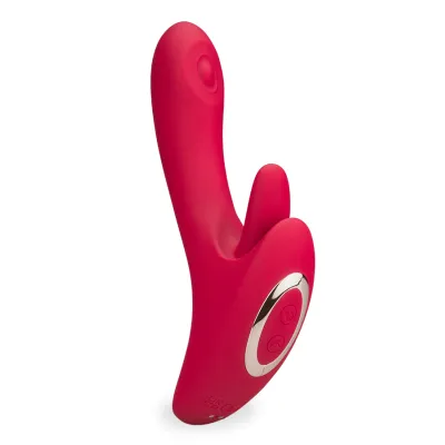 Vibromasseur rabbit langue et percussions Drizzle