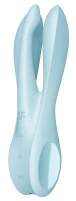 Stimulateur de clitoris vibrant THREESOME 1 Satisfyer Bleu