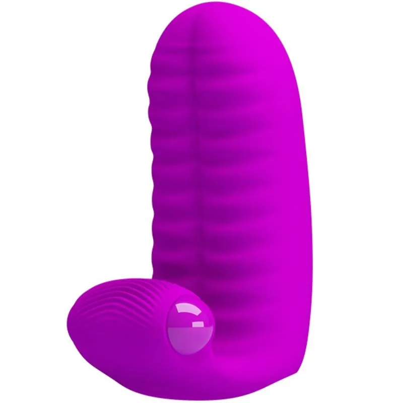 Stimulateur vibrant pour doigts Pretty Love lilas - Pretty Love