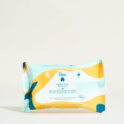 Lingettes intimes naturelles et apaisantes -