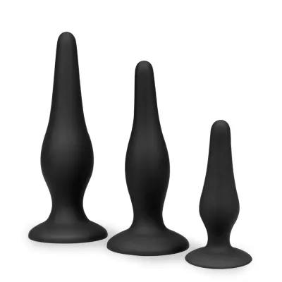 Trio plugs noirs