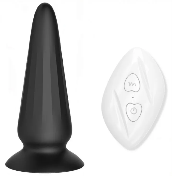 Plug Vibrant en silicone CONY 10 x 3.5cm