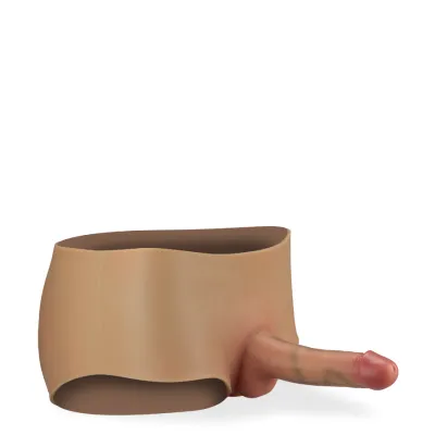 Gode ceinture seconde peau 14,5cm Amir