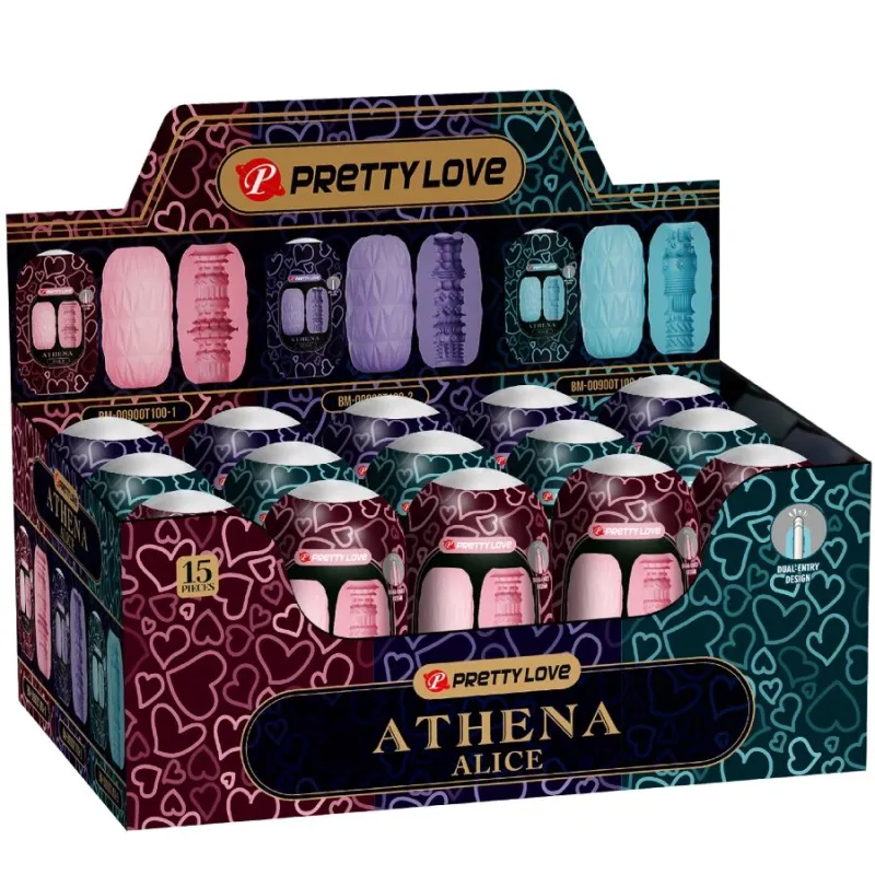 Pack Masturbateurs Masculins Athena Alice x15 - Pretty Love