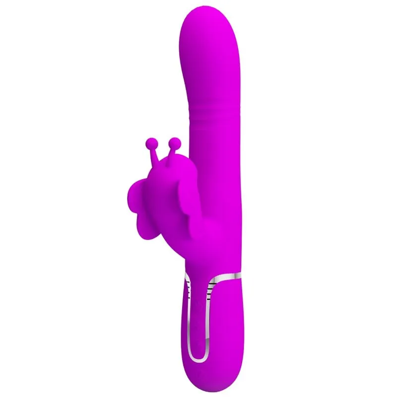 Vibromasseur Rabbit Pretty Love Papillon Fuchsia - Pretty Love