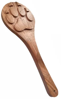Paddle en bois Patte de chien WOOF 35cm