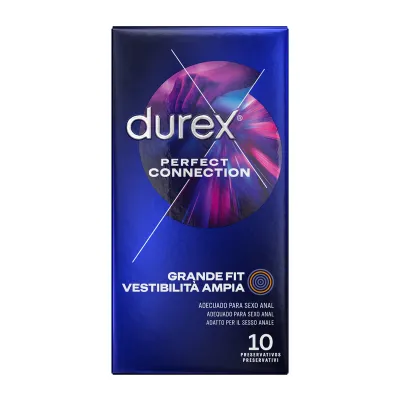 Préservatifs Extra Lubrifiés Perfect Connection Boîte 10 - Durex