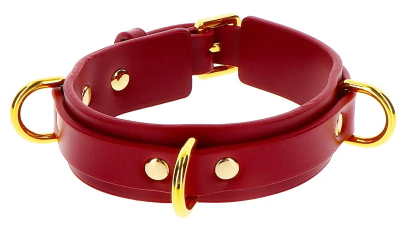 Collier D-RING TABOOM Rouge