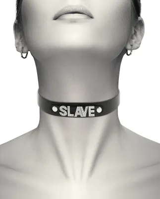 Ras de cou Coquette Slave Noir
