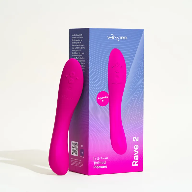 Vibromasseur point G connecté Rave 2 We Vibe