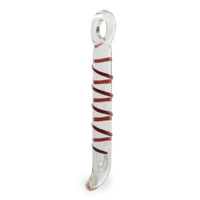 Gode godemichet en verre Mojito gode vaginal ou anal homme ou femme - Rouge